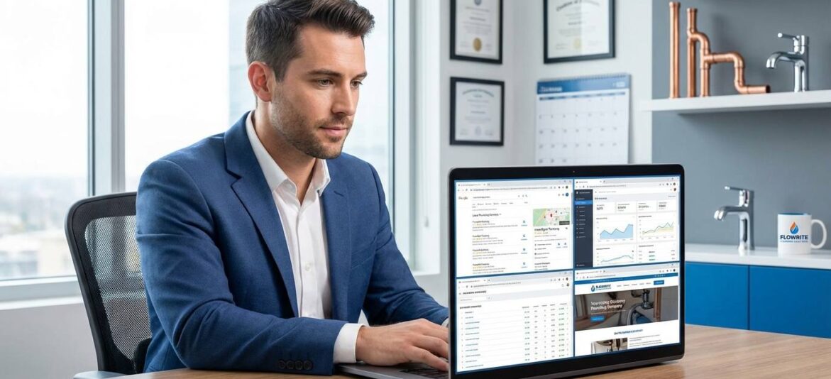 SEO specialist for a local plumbing service