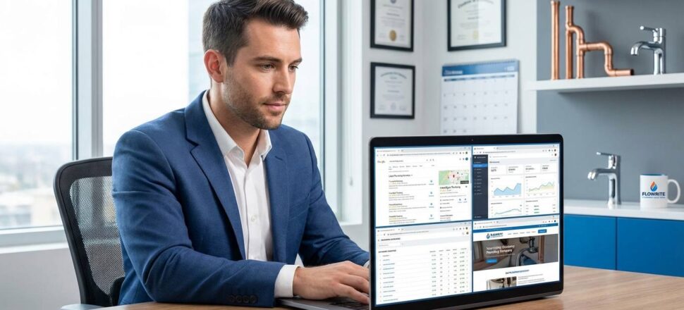 SEO specialist for a local plumbing service